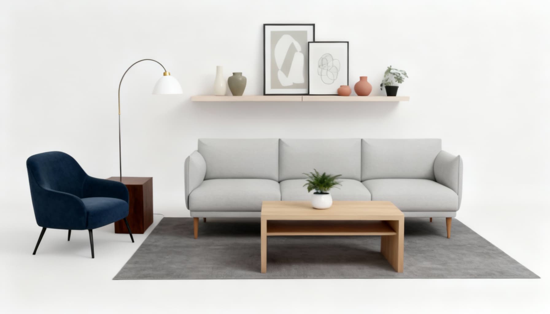 Modern Minimalist Layout